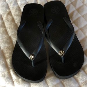 Tory Burch Wedge Thin Flip Flops 8M